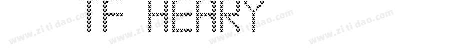 斤源石黑體TF Heary字体转换